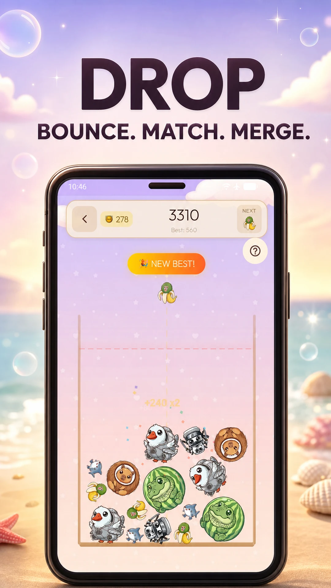Meme Merge: Brainrot Drop screenshot