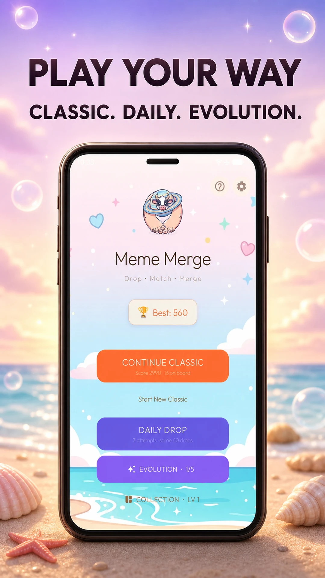 Meme Merge: Brainrot Drop screenshot